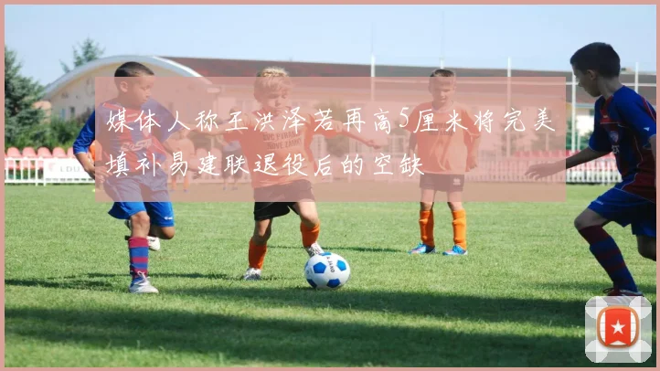 媒体人称王洪泽若再高5厘米将完美填补易建联退役后的空缺